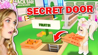 SECRET DOOR In NEW Grocery Store In Adopt Me Roblox [upl. by Reeva]