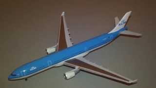 Episode 340 Herpa Wings 523158 KLM Royal Dutch Airlines Airbus A330300 Reg PHAKA 1500 Scale [upl. by Roosnam]