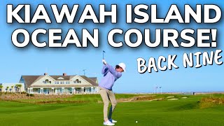 The HARDEST Nine Holes in Golf Kiawah Island Ocean Course From The Tips Home of 2021 PGA Part 2 [upl. by Ehud]