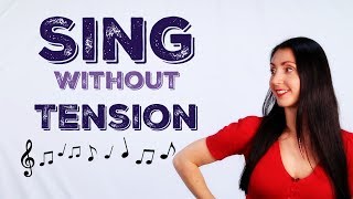 Singing Exercises for TENSION RELEASE  How to Sing without Tension Verba Vocal [upl. by Adnarem]