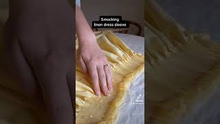 Smocking Linen Fabric [upl. by Enawtna538]