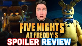 FNAF Movie Spoiler Review End Credit Scene amp Sequel Theories [upl. by Heer495]