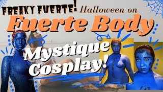 DIY MYSTIQUE XMEN COSPLAY TRANSFORMATION Beginner Friendly [upl. by Ahsekyt]