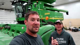 We Added 100 Horsepower to our John Deere Combine [upl. by Ahsineb]