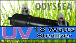 Odyssea UV Sterilizer 18w Review [upl. by Kermy269]