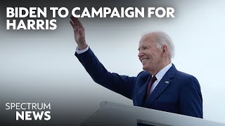 Biden promises to do whatever Kamala thinks I can do to help most  Spectrum News [upl. by Lyram]