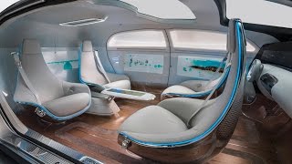 Mercedes Benz F 015  роскошь в движении  Future Cars Mercedes [upl. by Snevets525]