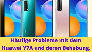 Häufige Probleme mit dem Huawei Y7A und deren Lösung [upl. by Jenine]