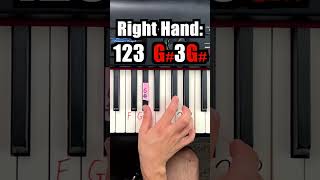 ☝️ Free Piano Course in Bio  Learn 4 Chords Play 100s of Songs [upl. by Marrilee]