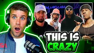 MY BRAIN HURTS 🤯  Rapper Reacts to Eminem amp LL Cool J  Murdergram Deux FIRST REACTION [upl. by Garda]