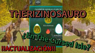 ACTUALIZACIÓN ¿THERIZINOSAURO en ¿The Cursed Isle cómo es posible [upl. by Sherburn]