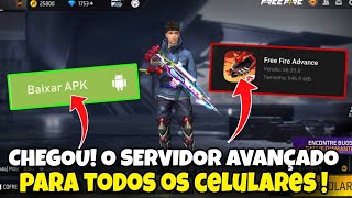 COMO BAIXAR E ENTRAR NO SERVIDOR AVANÇADO DO FREE FIRE  COMO CONSEGUIR CODIGO DE ATIVAÇÃO DO FF ADV [upl. by Cofsky]