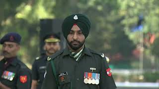 NK Khemchand  Sena Medal  5 Rajput  Army Day Parade  Gallantry awards 2024 indianarmy [upl. by Seldon]