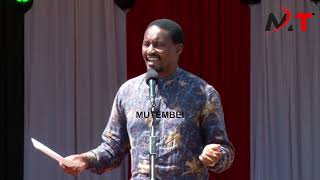 WALUHYA MKIAMUA KUSHIKANA MTATETEMESHA HII KENYA  MWANGI KIUNJURI SPEAKS IN KAKAMEGA [upl. by Dygal]