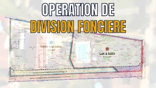 Opération de division foncière [upl. by Greff]