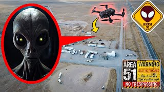 DRONE CATCHES ALIEN AT AREA 51  YOU WONT BELIEVE WHAT MY DRONE CAUGHT AT AREA 51 [upl. by Calan]