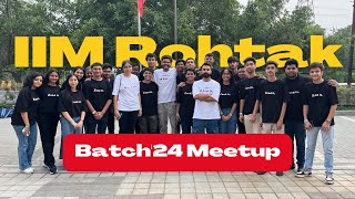 IIM Rohtak IPM Batch 202429 Introduction  AceIPM Students Meetup [upl. by Ainud]