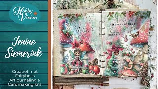 FBLive  09092024  Jenine Siemerink  Creatief met Fairybells Artjournaling amp Cardmaking kits [upl. by Yelserp735]