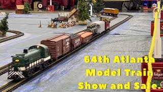 64th Atlanta Model Train Show and Sale [upl. by Eibob197]