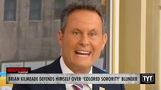 WATCH Kilmeade Reacts To Backlash Over Colored Sorority Blunder [upl. by Refenej948]