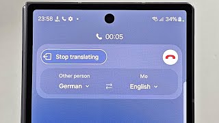 How To Use Live Translation on Samsung Galaxy Z Fold 6 [upl. by Bergeman]