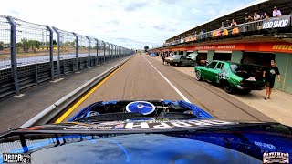 Pit lane cruise with Garth And SueAnne Spalding in VXTC Burnout Car at Gazzanats Darwin NT 😜 [upl. by Cornall]