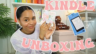 I got a kindle paperwhite 💕📖 unboxing setup amp review [upl. by Sset]