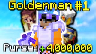 The GREATEST START  Hypixel Skyblock Goldenman 1 [upl. by Acinomed]