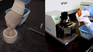 cryoPREP Dry Pulverization in Action [upl. by Aldrich]