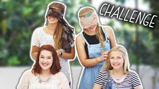 HAIRSTYLE CHALLENGE mit LoveTheCosmetics Peachgalore amp JessyWunderland [upl. by Verdi656]