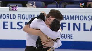 2017 Worlds Pairs SP Valentina Marchei amp Ondrej Hotarek Seven Nation Army [upl. by Atiuqcaj289]