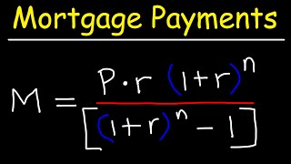 How To Calculate Your Monthly Mortgage Payment Given The Principal Interest Rate amp Loan Period [upl. by Frech292]