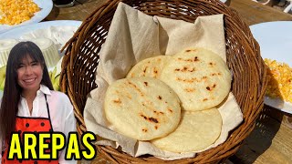 🇻🇪🫓Como Hacer AREPAS VENEZOLANAS [upl. by Etteniuqna95]