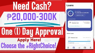 1 Day Approval Loan ng ₱20000₱300K Loan amount HOW Choose the Right Choice [upl. by Means]