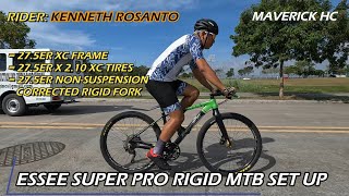 275 ESSEE SUPER PRO Rigid MTB ni Kenneth Rosanto [upl. by Merola708]