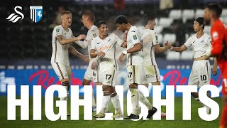 Swansea City v Gillingham  Highlights [upl. by Croydon]