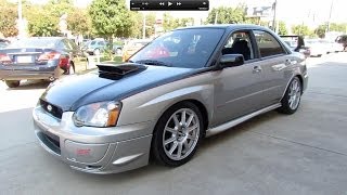 2005 Subaru Impreza WRX STI Start Up Exhaust and In Depth Review [upl. by Ayotahs]