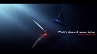 Worlds Slimmest Gaming Laptop  Zephyrus S  ROG [upl. by Ahs]