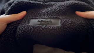 Fear of God Essentials Polar Fleece Hoodie Winter 24 REVIEW amp COMPARISON [upl. by Poucher394]