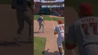 Enjoy the small things even if its a fielders choice shorts mlbtheshow24 [upl. by Ydnak97]