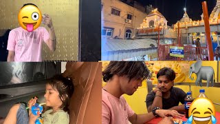 Vlog 24 Hathi ne pizza 🍕ek min m khtm krdiya 😂🐘🤔 hathi mera sathi vanshuu23 vanshrana7011 [upl. by Atirb92]