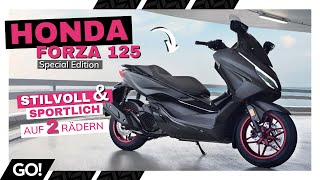 Ein Wahninns Roller  Der neue Honda Forza 125 Special Edition [upl. by Antonie344]