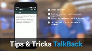 Tips amp Tricks  Android TalkBack [upl. by Lednew254]