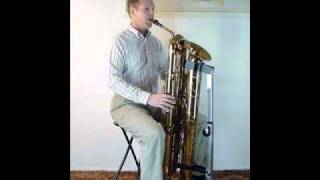 Tubax Contrabass Saxophone with Big Band [upl. by Raycher]