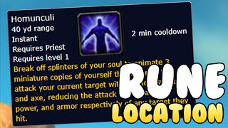 How To Find Homunculi  Priest Rune [upl. by Augie196]