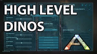 How to Get High Level Dino Spawns Ark Survival Evolved  level 150  120 [upl. by Clarice]