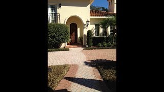 How to Restore Faded Pavers Staining Brick Pavers Orlando [upl. by Nodarse]