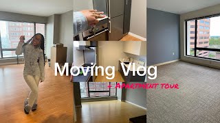 MOVING VLOGEp1  Empty Apartment TourUnpackingcleaning etc  SOUTH AFRICAN YOUTUBER [upl. by Caputo]