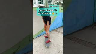 Manobra mais fácil pra iniciante aprender em 1 dia COMO MANDAR FS NO COMPLY 180º SKATE [upl. by Cavanagh618]