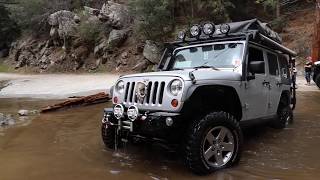 Exploring Idyllwild California  Nicest 4X4 water crossing in Southern California [upl. by Ahsinik]